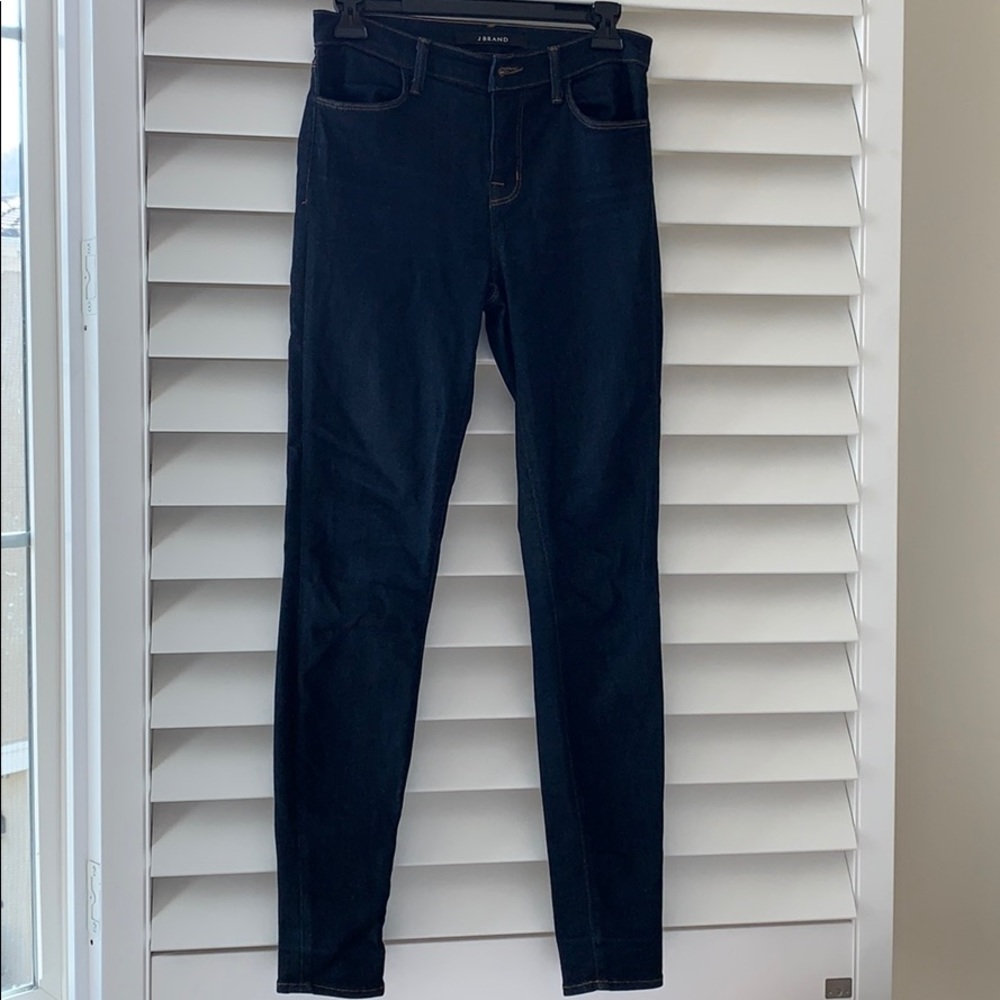 J Brand Maria;  high rise super skinny; size 27